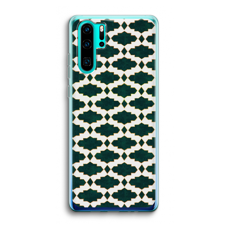 Moroccan tiles: Huawei P30 Pro Transparant Hoesje