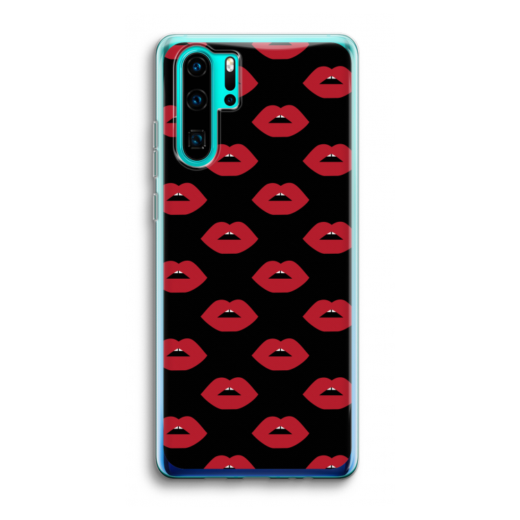 Lips: Huawei P30 Pro Transparant Hoesje