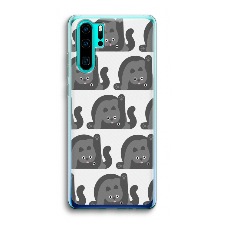 Cats: Huawei P30 Pro Transparant Hoesje