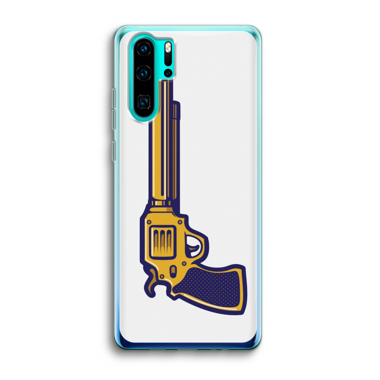 Pew Pew Pew: Huawei P30 Pro Transparant Hoesje