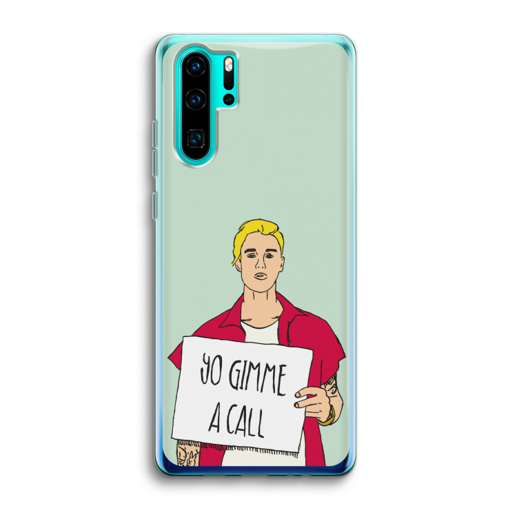 Gimme a call: Huawei P30 Pro Transparant Hoesje
