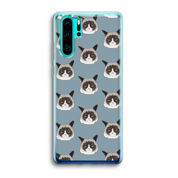 It's a Purrr Case: Huawei P30 Pro Transparant Hoesje