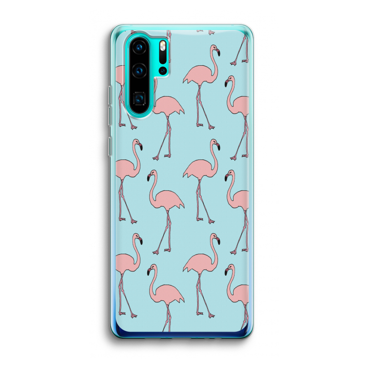 Anything Flamingoes: Huawei P30 Pro Transparant Hoesje
