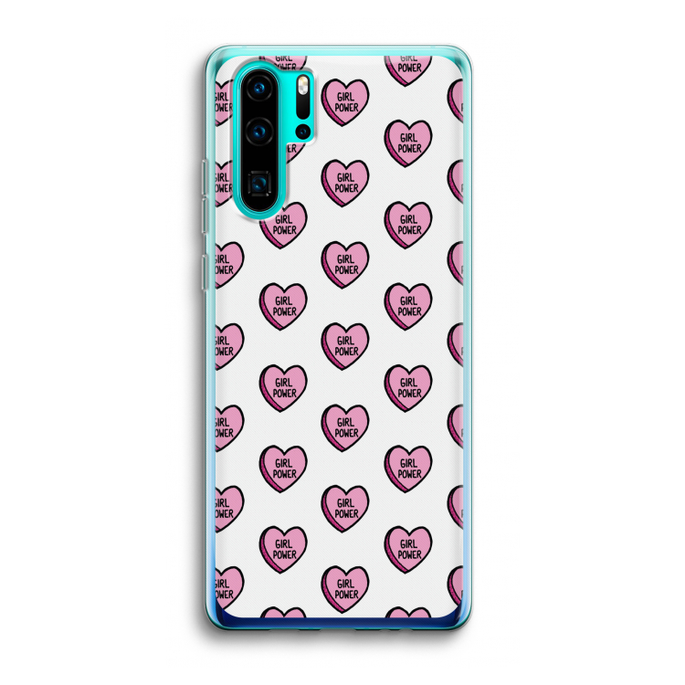 GIRL POWER: Huawei P30 Pro Transparant Hoesje