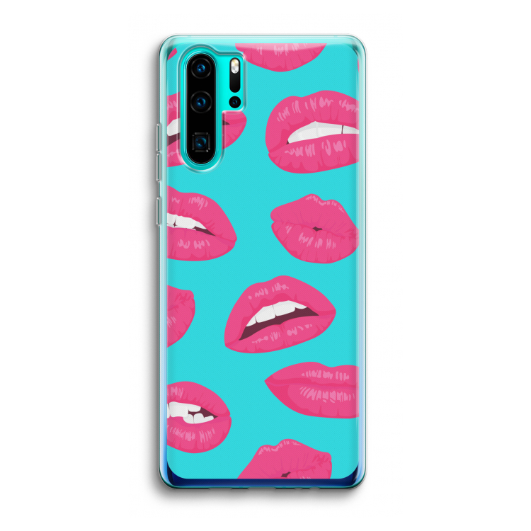 Bite my lip: Huawei P30 Pro Transparant Hoesje