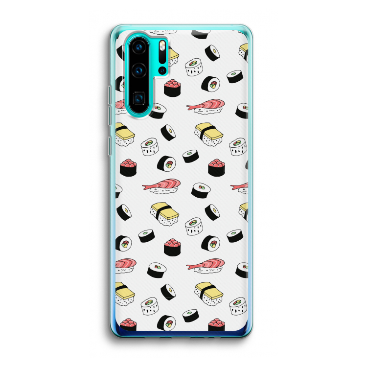Sushi time: Huawei P30 Pro Transparant Hoesje