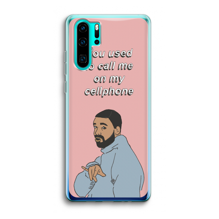 Hotline bling: Huawei P30 Pro Transparant Hoesje