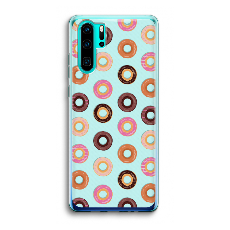Donuts: Huawei P30 Pro Transparant Hoesje
