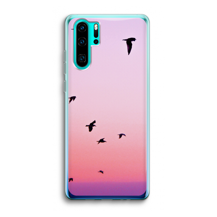Fly away: Huawei P30 Pro Transparant Hoesje