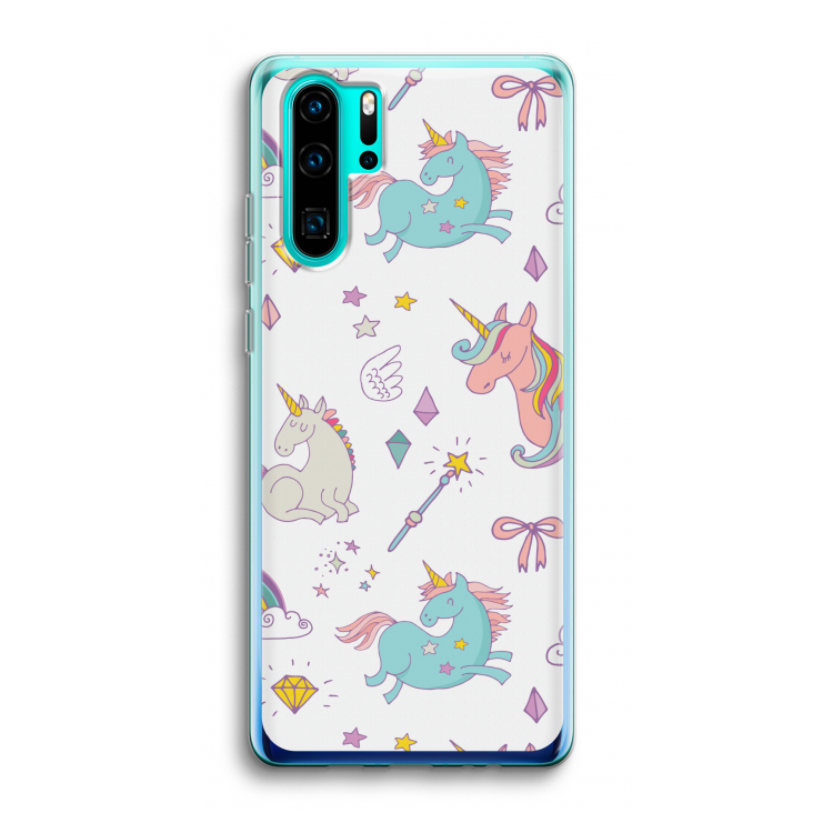 Fantasiewereld: Huawei P30 Pro Transparant Hoesje