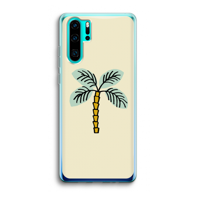 Palmboom: Huawei P30 Pro Transparant Hoesje