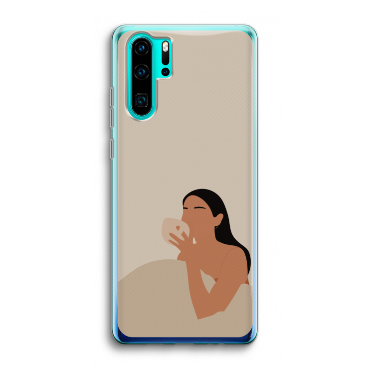 Fresh coffee: Huawei P30 Pro Transparant Hoesje