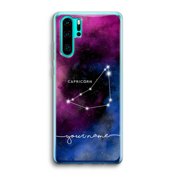 Sterrenbeeld - Donker: Huawei P30 Pro Transparant Hoesje