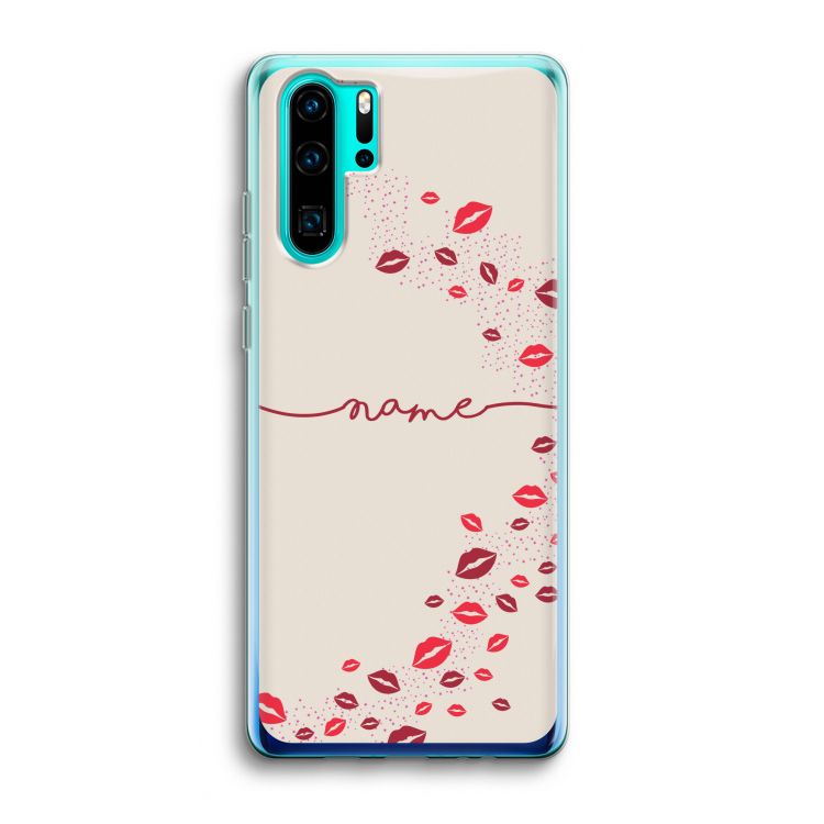 Kusjes: Huawei P30 Pro Transparant Hoesje