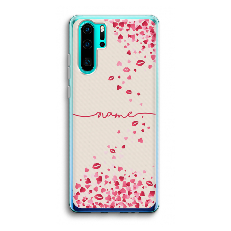 Hartjes en kusjes: Huawei P30 Pro Transparant Hoesje