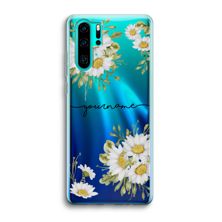 Daisies: Huawei P30 Pro Transparant Hoesje