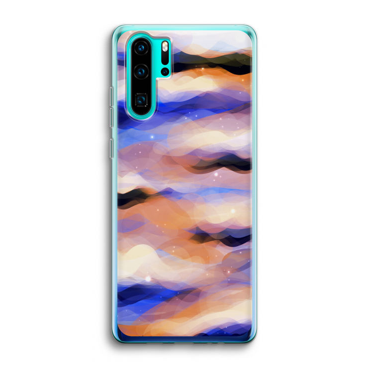Donkere Wolken: Huawei P30 Pro Transparant Hoesje