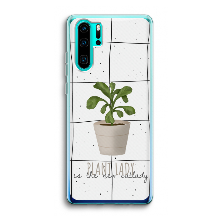 Kamerplant op vensterruit: Huawei P30 Pro Transparant Hoesje
