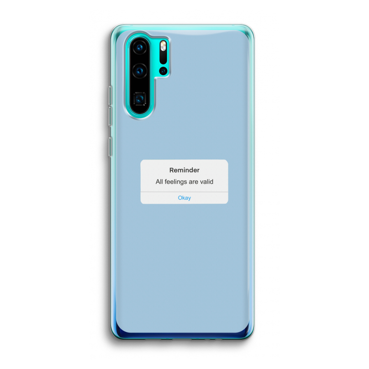 Reminder: Huawei P30 Pro Transparant Hoesje
