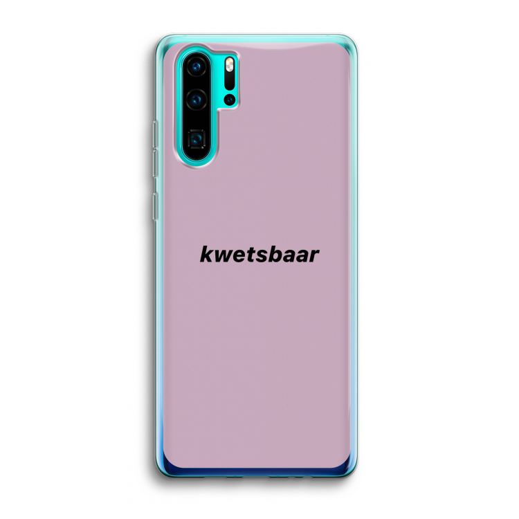 kwetsbaar: Huawei P30 Pro Transparant Hoesje