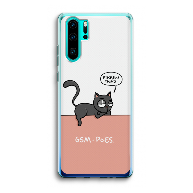 GSM poes: Huawei P30 Pro Transparant Hoesje