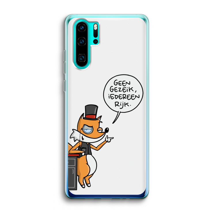 Geen Gezeik: Huawei P30 Pro Transparant Hoesje