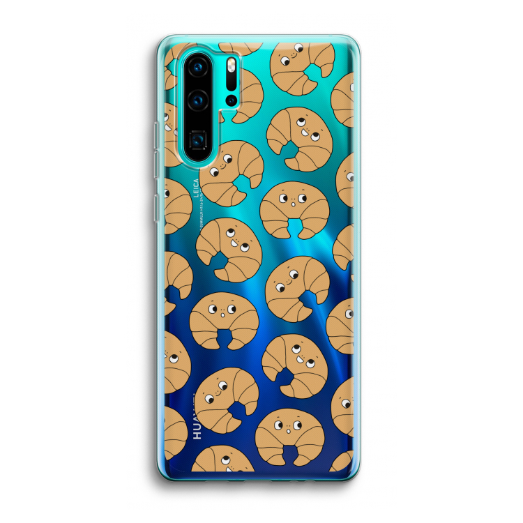 Croissant: Huawei P30 Pro Transparant Hoesje