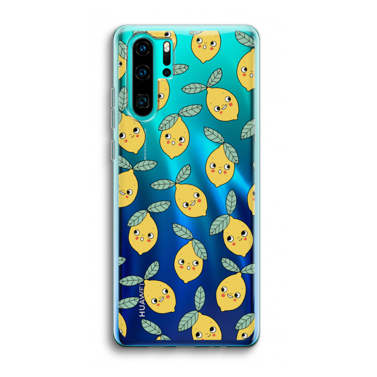 Citroenen: Huawei P30 Pro Transparant Hoesje