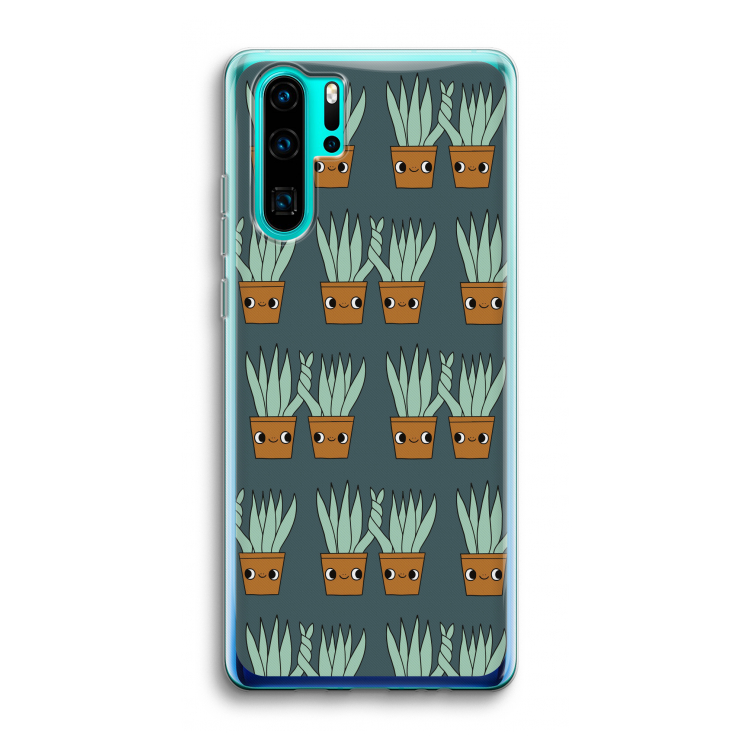 Sansevieria: Huawei P30 Pro Transparant Hoesje