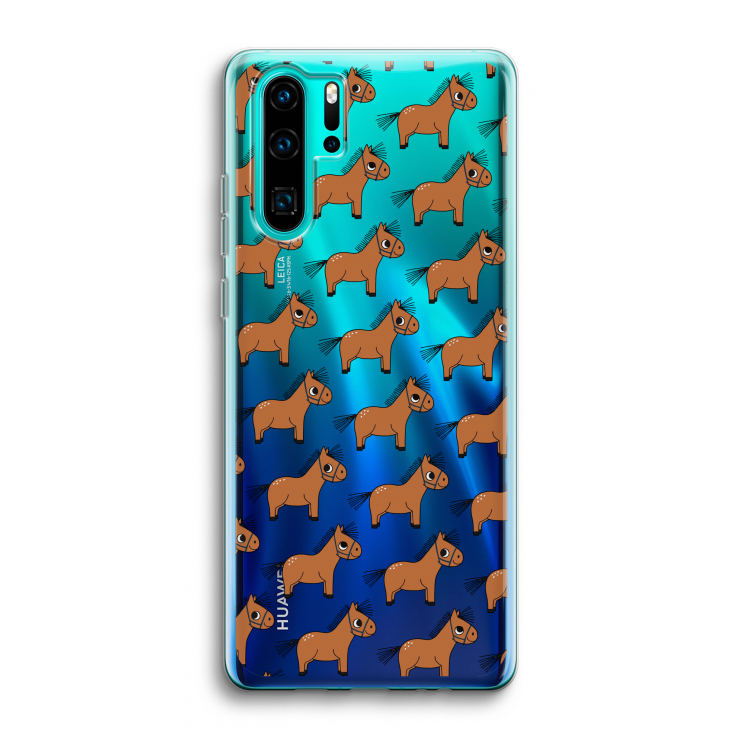 Pony: Huawei P30 Pro Transparant Hoesje