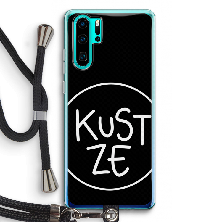 KUST ZE: Huawei P30 Pro Transparant Hoesje met koord