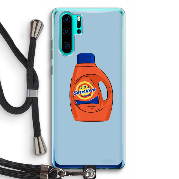 Ultra Sensitive: Huawei P30 Pro Transparant Hoesje met koord