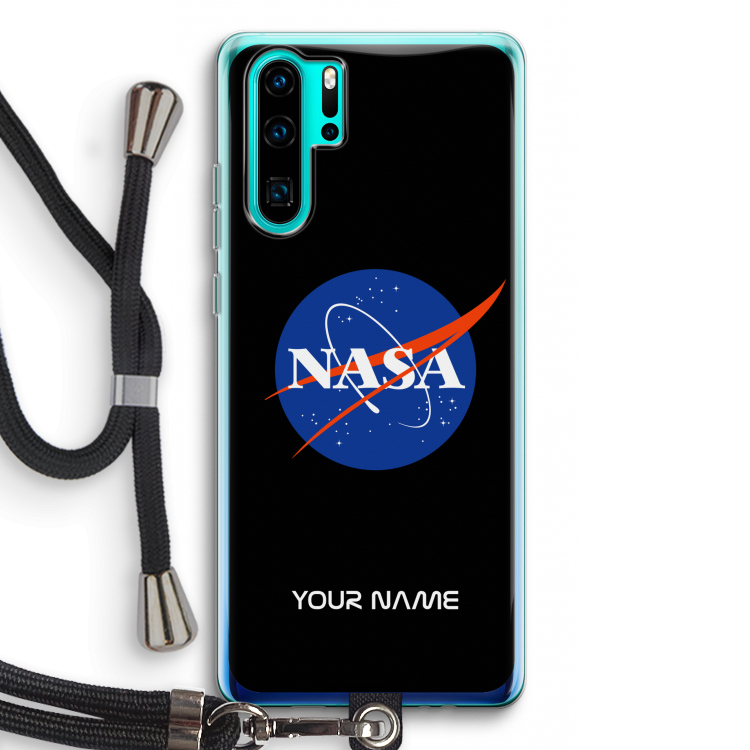 NASA: Huawei P30 Pro Transparant Hoesje met koord