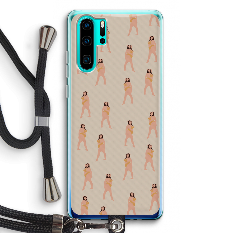 You're so golden: Huawei P30 Pro Transparant Hoesje met koord