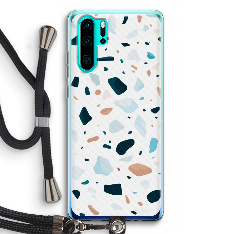 Terrazzo N°13: Huawei P30 Pro Transparant Hoesje met koord