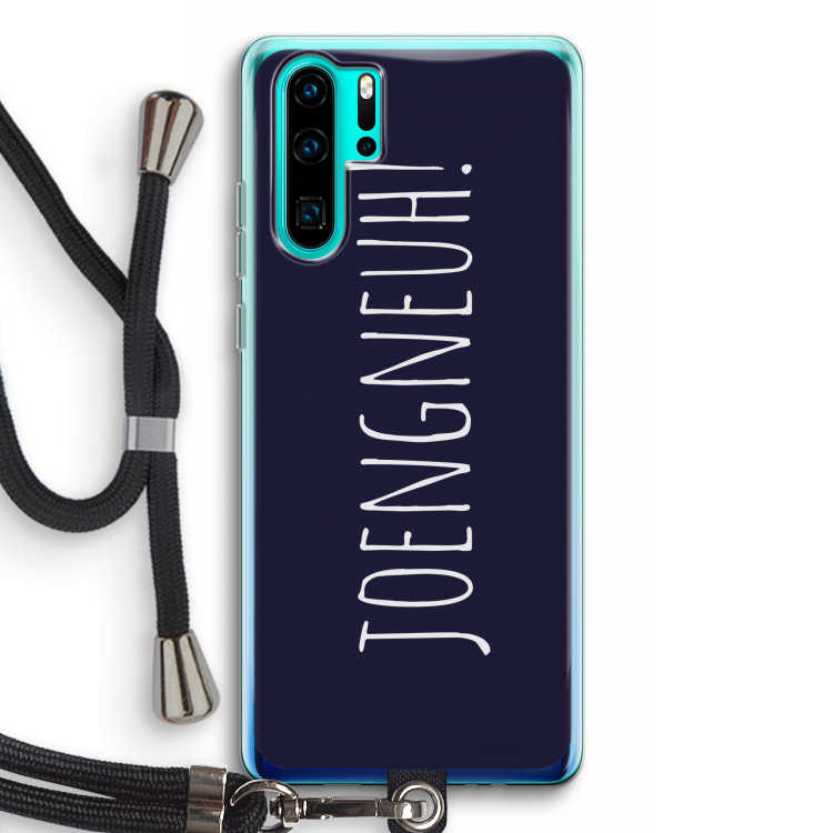 Joengneuh!: Huawei P30 Pro Transparant Hoesje met koord