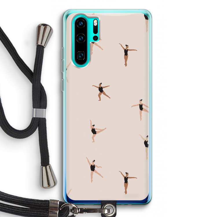 Dancing #1: Huawei P30 Pro Transparant Hoesje met koord