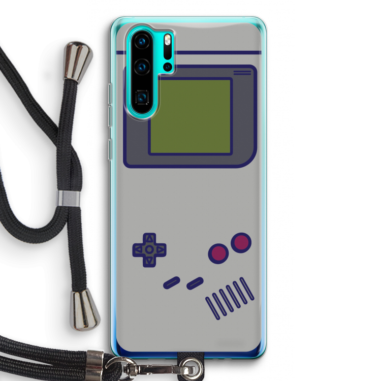 Game On: Huawei P30 Pro Transparant Hoesje met koord