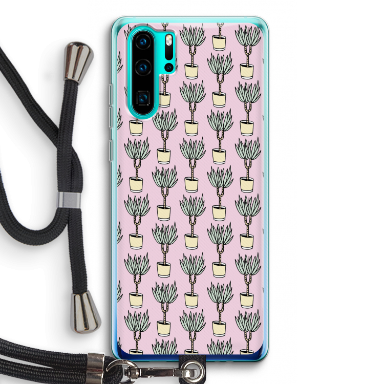 Boompje: Huawei P30 Pro Transparant Hoesje met koord