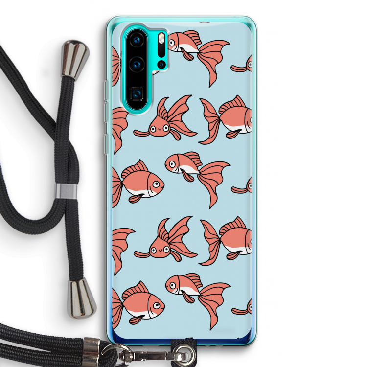 Blub: Huawei P30 Pro Transparant Hoesje met koord