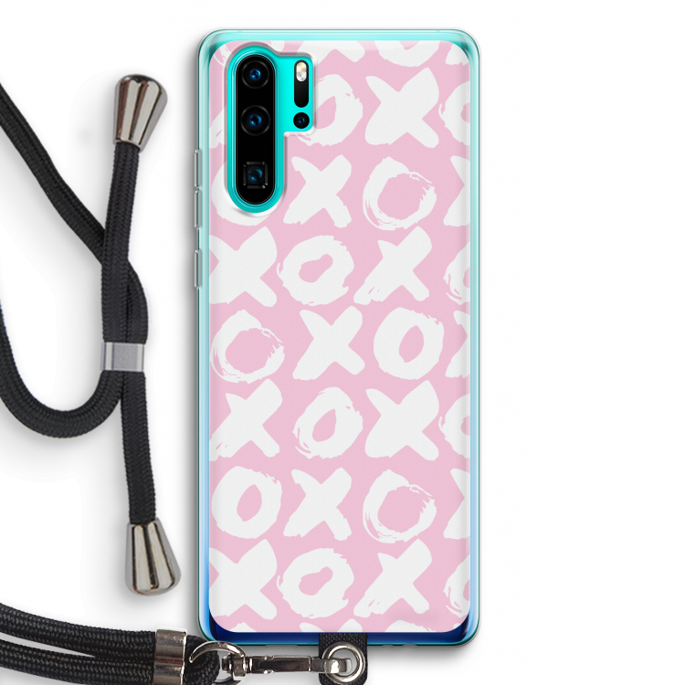 XOXO: Huawei P30 Pro Transparant Hoesje met koord