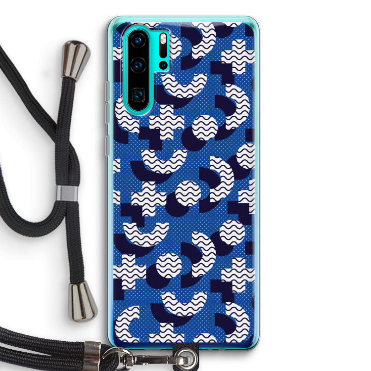 8-bit N°5: Huawei P30 Pro Transparant Hoesje met koord