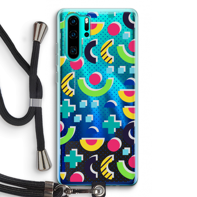 8-bit N°1: Huawei P30 Pro Transparant Hoesje met koord