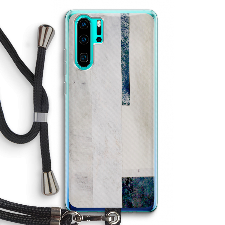 Meet you there: Huawei P30 Pro Transparant Hoesje met koord