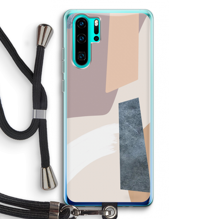 Luca: Huawei P30 Pro Transparant Hoesje met koord