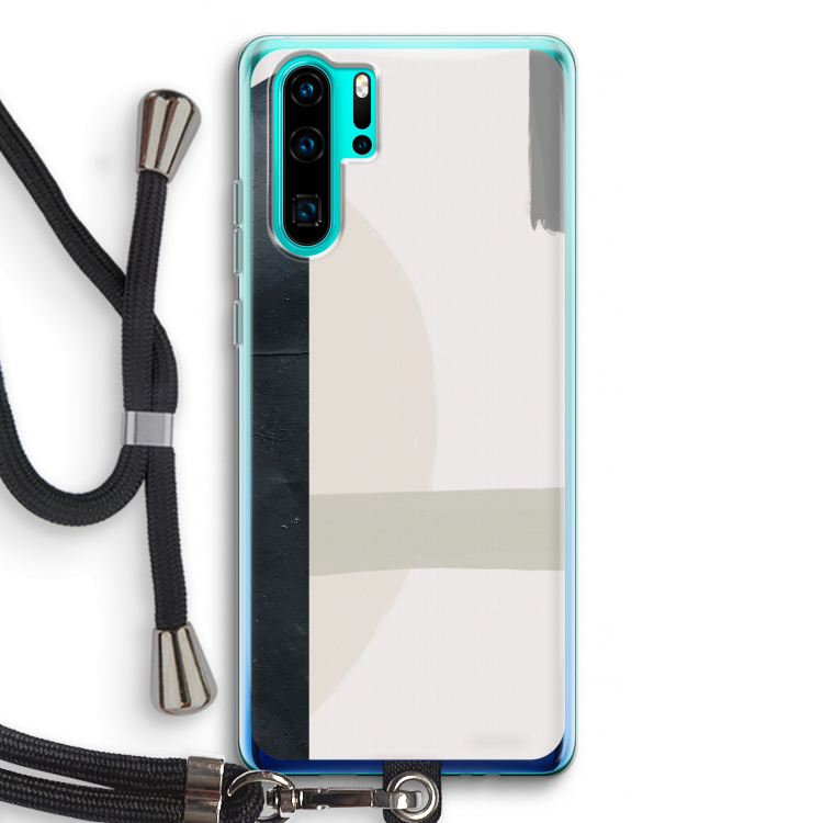 Baca: Huawei P30 Pro Transparant Hoesje met koord