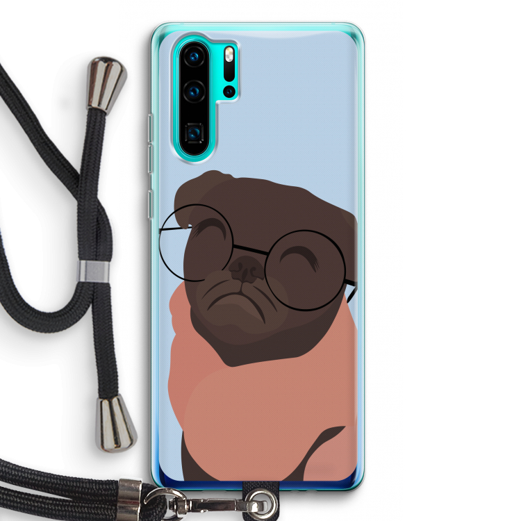 Ludo: Huawei P30 Pro Transparant Hoesje met koord