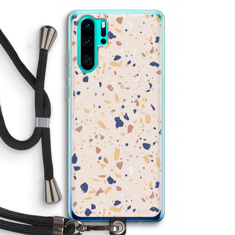 Terrazzo N°23: Huawei P30 Pro Transparant Hoesje met koord