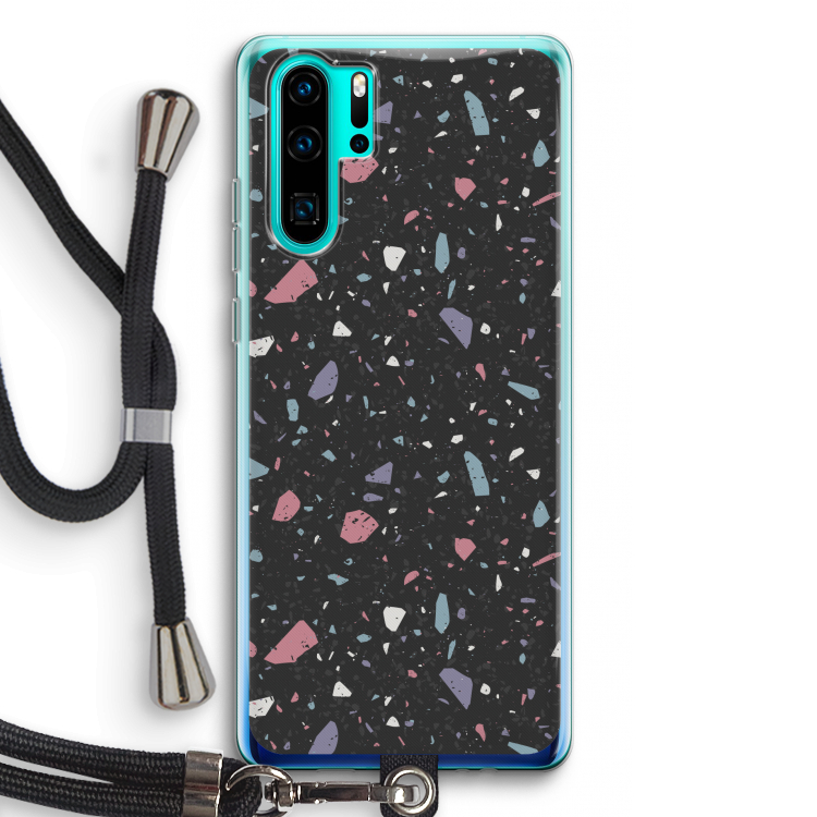 Terrazzo N°16: Huawei P30 Pro Transparant Hoesje met koord