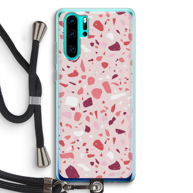 Terrazzo N°15: Huawei P30 Pro Transparant Hoesje met koord